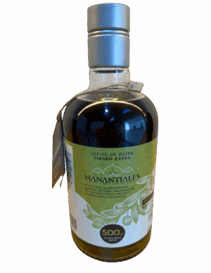 Botella Cristal 500 ml - AOVE Los Tres Manantiales Cosecha 2026/27